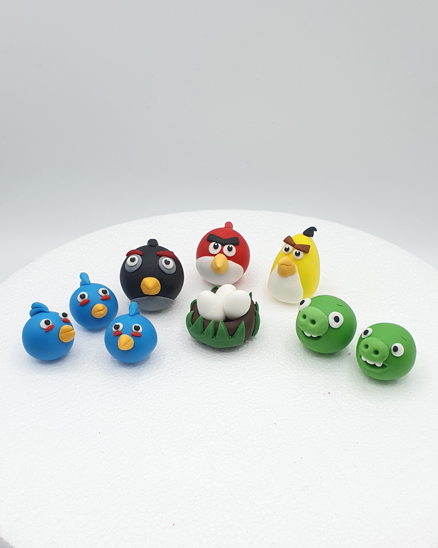 Angry Birds Inspired (Unofficial) Fondant Cake Toppers