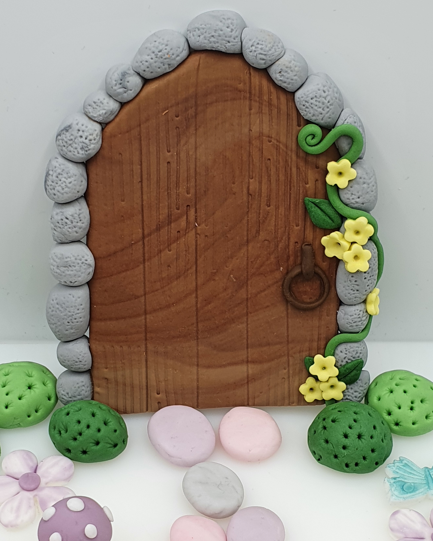 Fairy Garden Fondant Cake Toppers