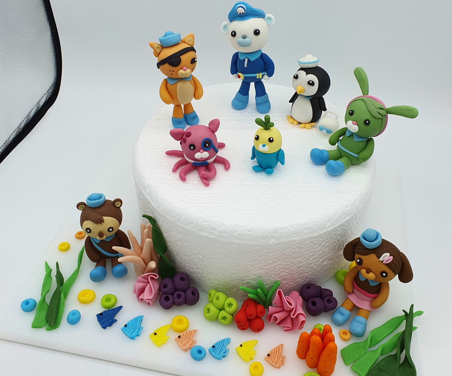 Octonauts Inspired (Unofficial) Fondant Cake Toppers