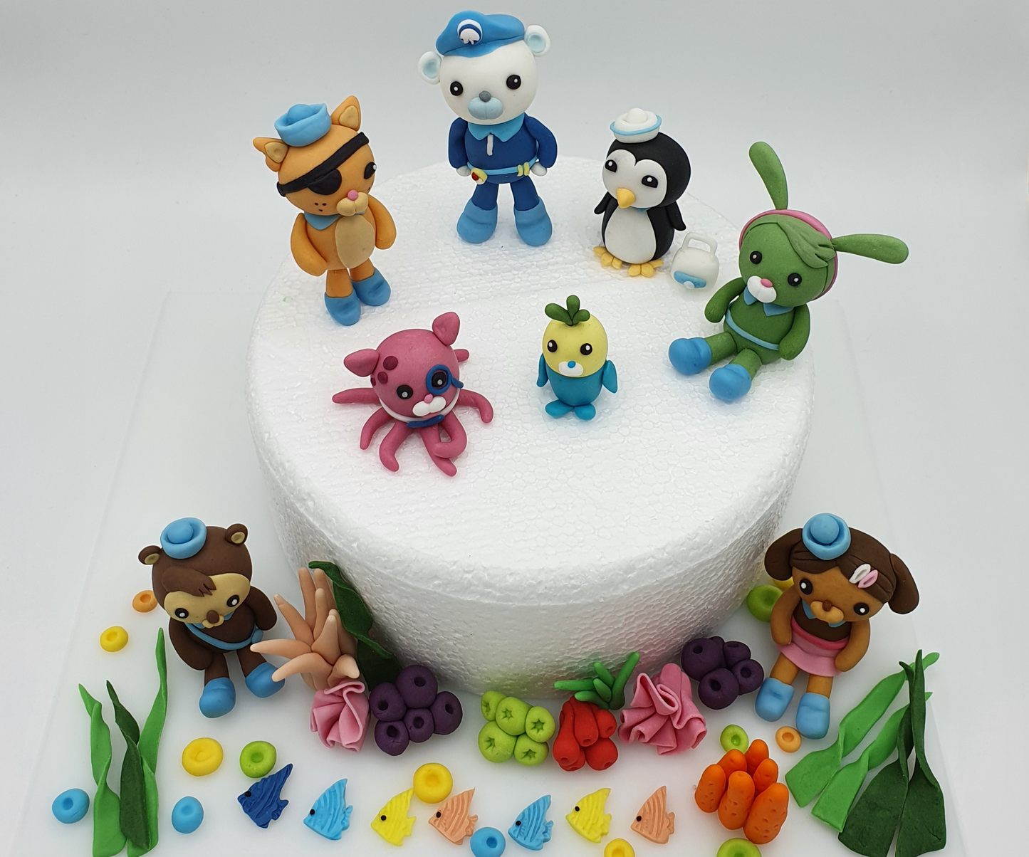 Octonauts Inspired (Unofficial) Fondant Cake Toppers