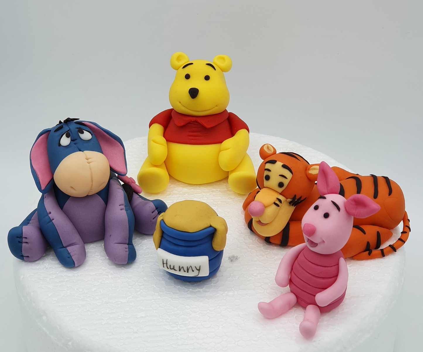 Winnie the Pooh and Friends Inspired (Unofficial) Fondant Cake Toppers