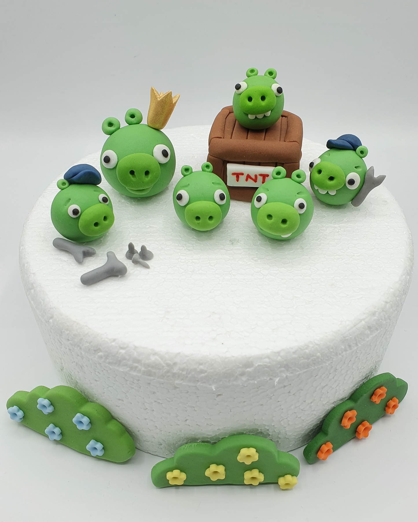 Angry Birds Inspired (Unofficial) Fondant Cake Toppers