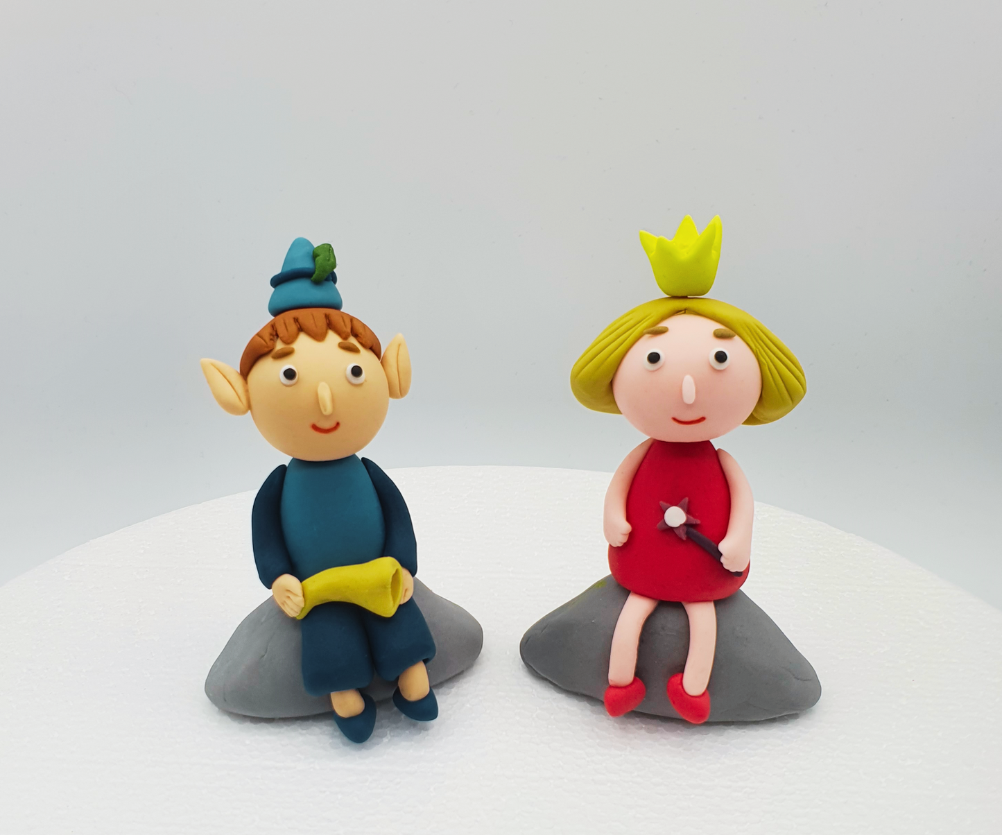 Ben & Holly's Little Kingdom Inspired (Unofficial) Fondant Cake Toppers