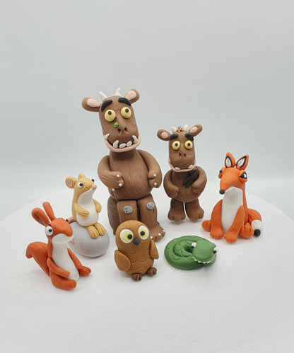 The Gruffalo Inspired (Unofficial) Fondant Cake Toppers
