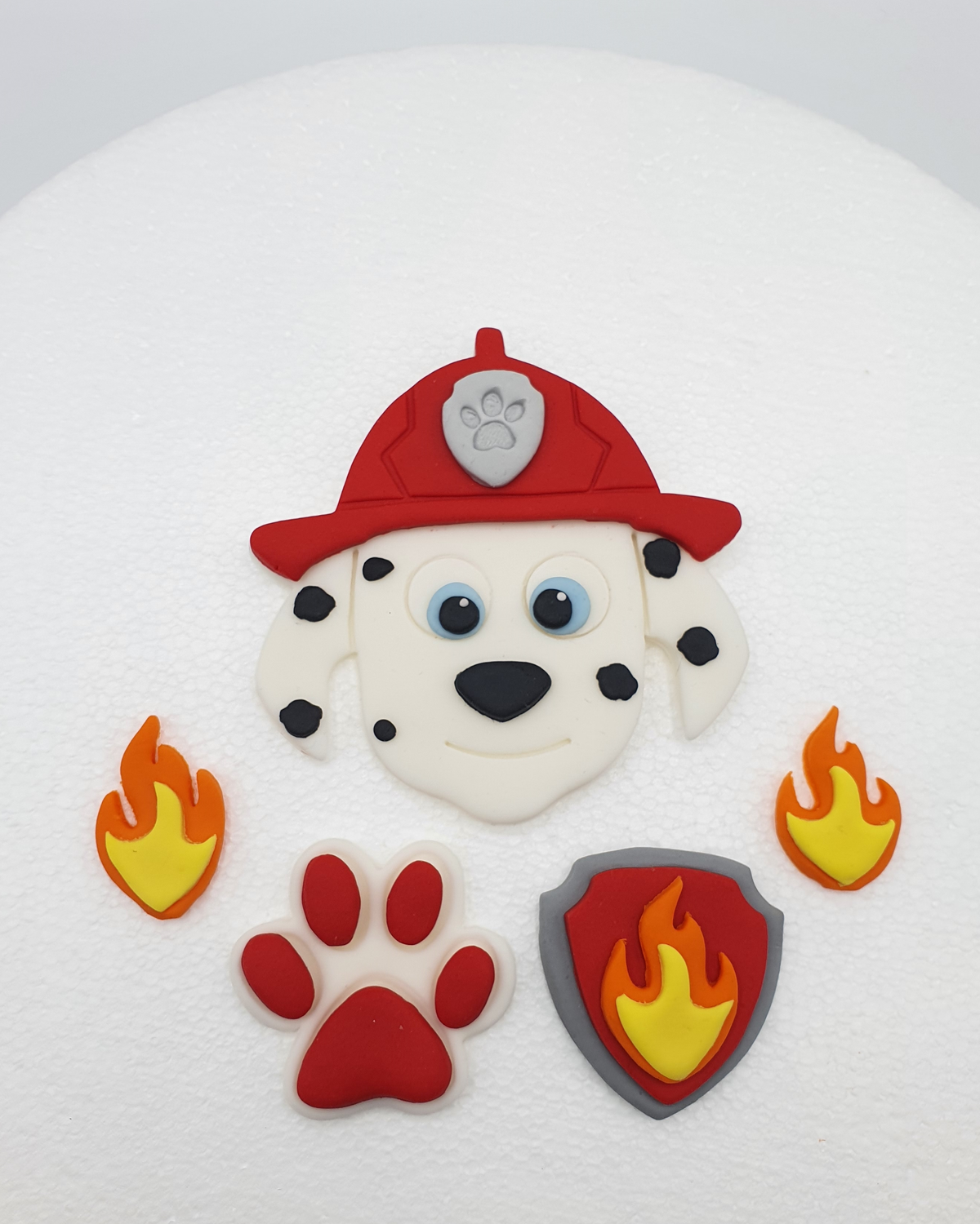 Assorted PAW Patrol Cupcake Fondant Cake Toppers