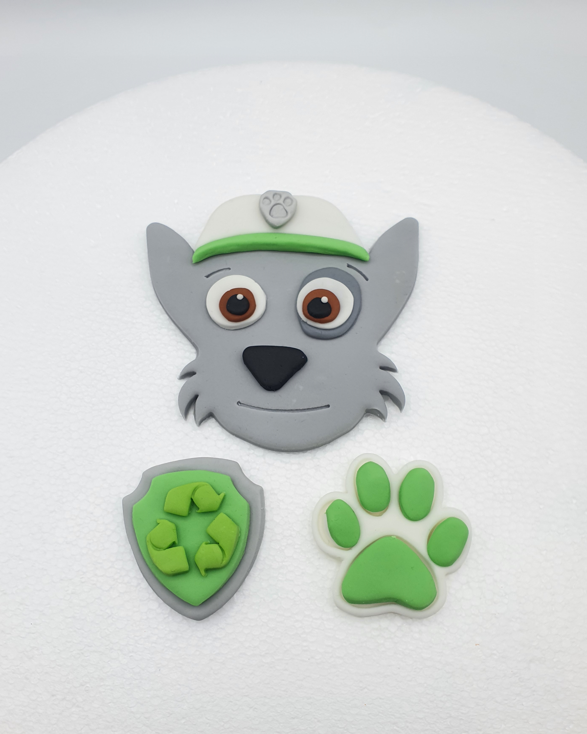 Assorted PAW Patrol Cupcake Fondant Cake Toppers