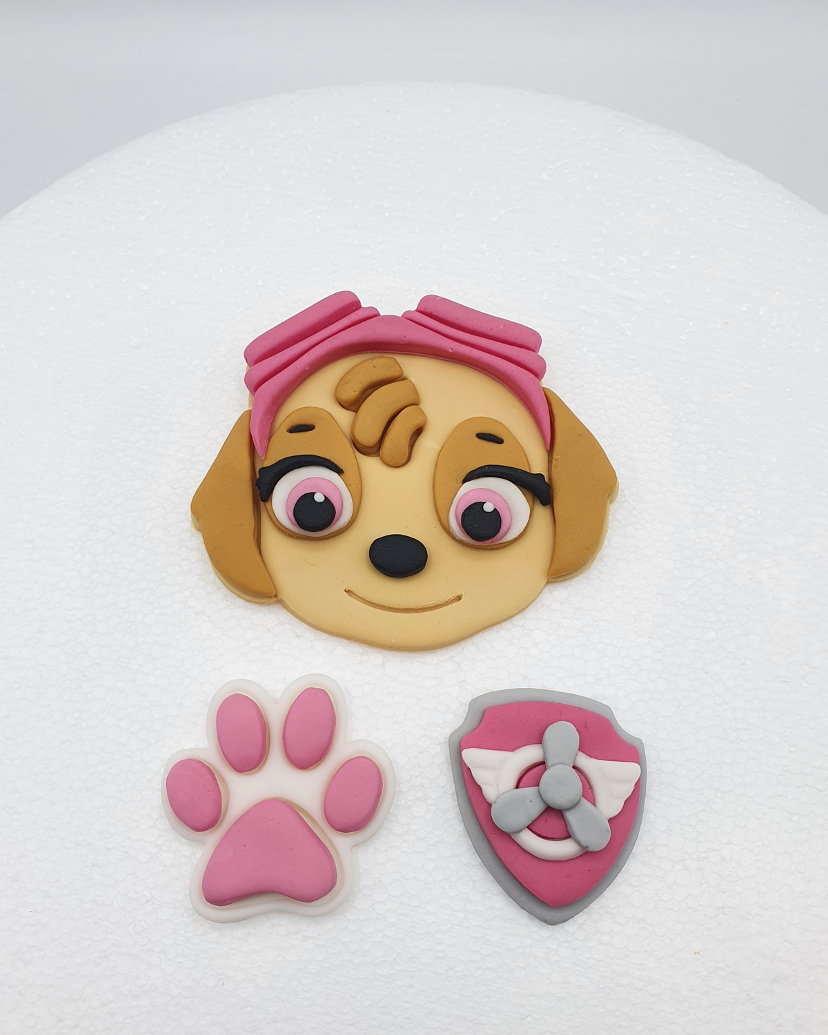 Assorted PAW Patrol Cupcake Fondant Cake Toppers