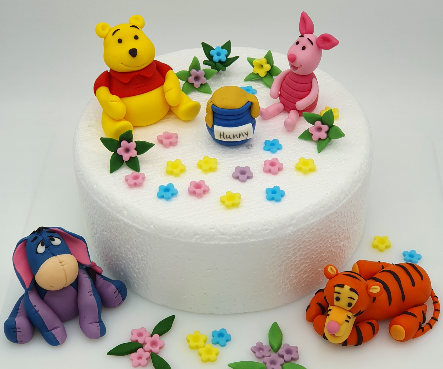 Winnie the Pooh and Friends Inspired (Unofficial) Fondant Cake Toppers