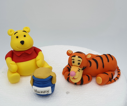 Winnie the Pooh and Friends Inspired (Unofficial) Fondant Cake Toppers