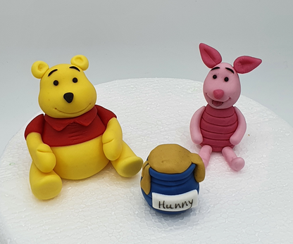 Winnie the Pooh and Friends Inspired (Unofficial) Fondant Cake Toppers