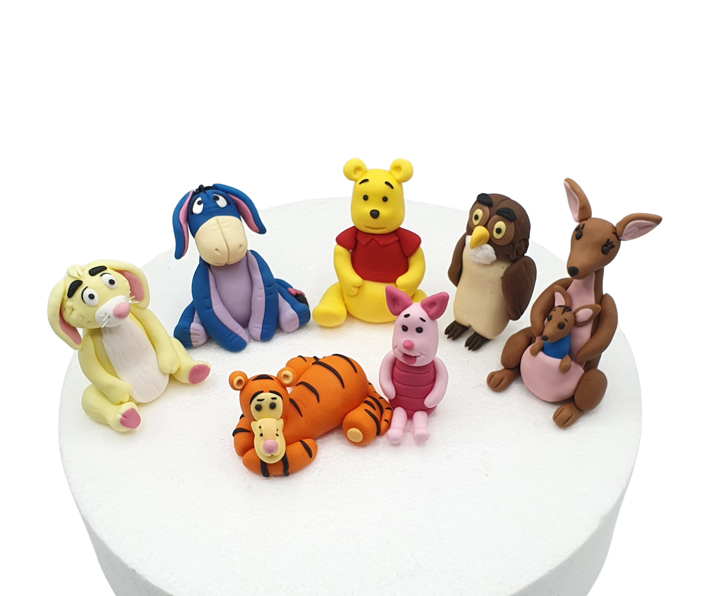 Winnie the Pooh and Friends Inspired (Unofficial) Fondant Cake Toppers