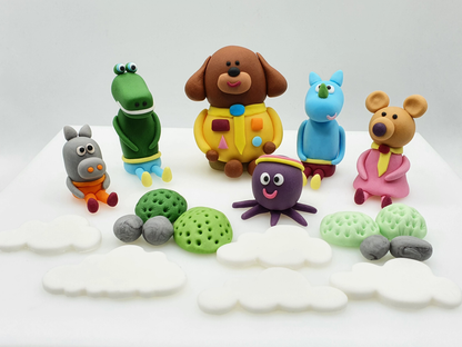 Hey Duggee Inspired (Unofficial) Edible Fondant Cake Toppers