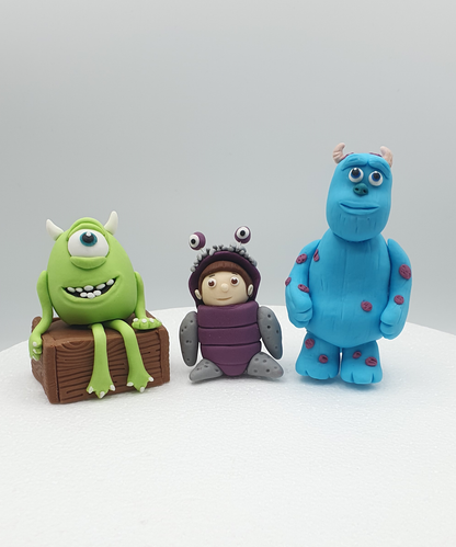 Monsters, INC. Inspired (Unofficial) Cake Toppers