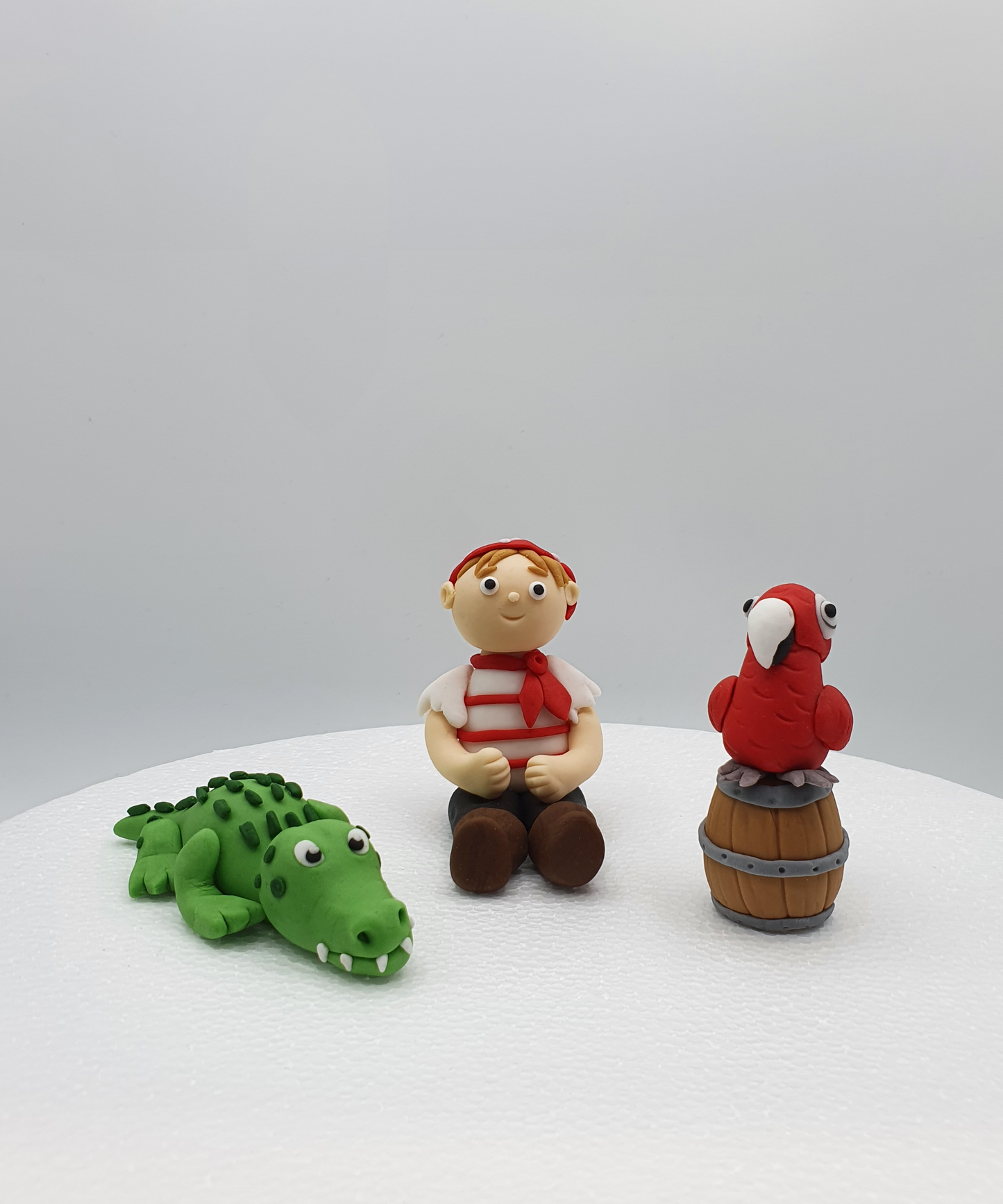 Pirates Inspired Fondant Cake Toppers
