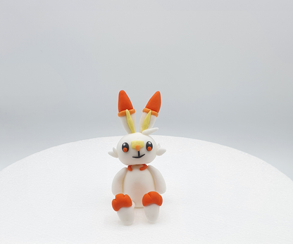 Pokemon Inspired (Unofficial) Fondant Birthday Cake Toppers