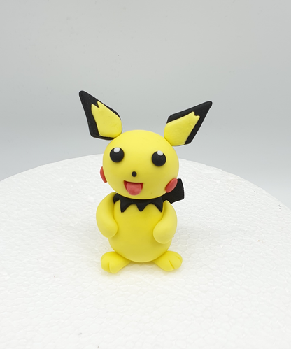 Pokemon Inspired (Unofficial) Fondant Birthday Cake Toppers
