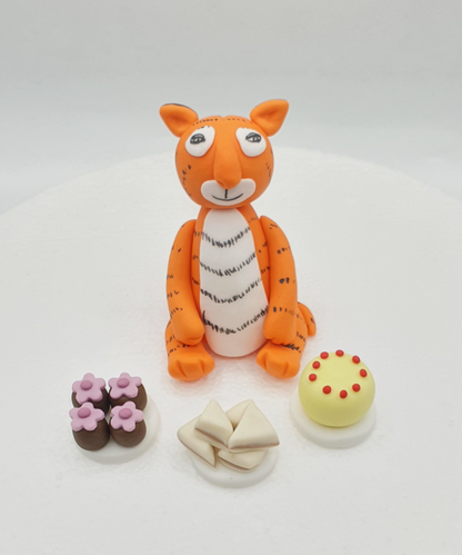 The Tiger Who Came to Tea Inspired (Unofficial) Fondant Cake Toppers