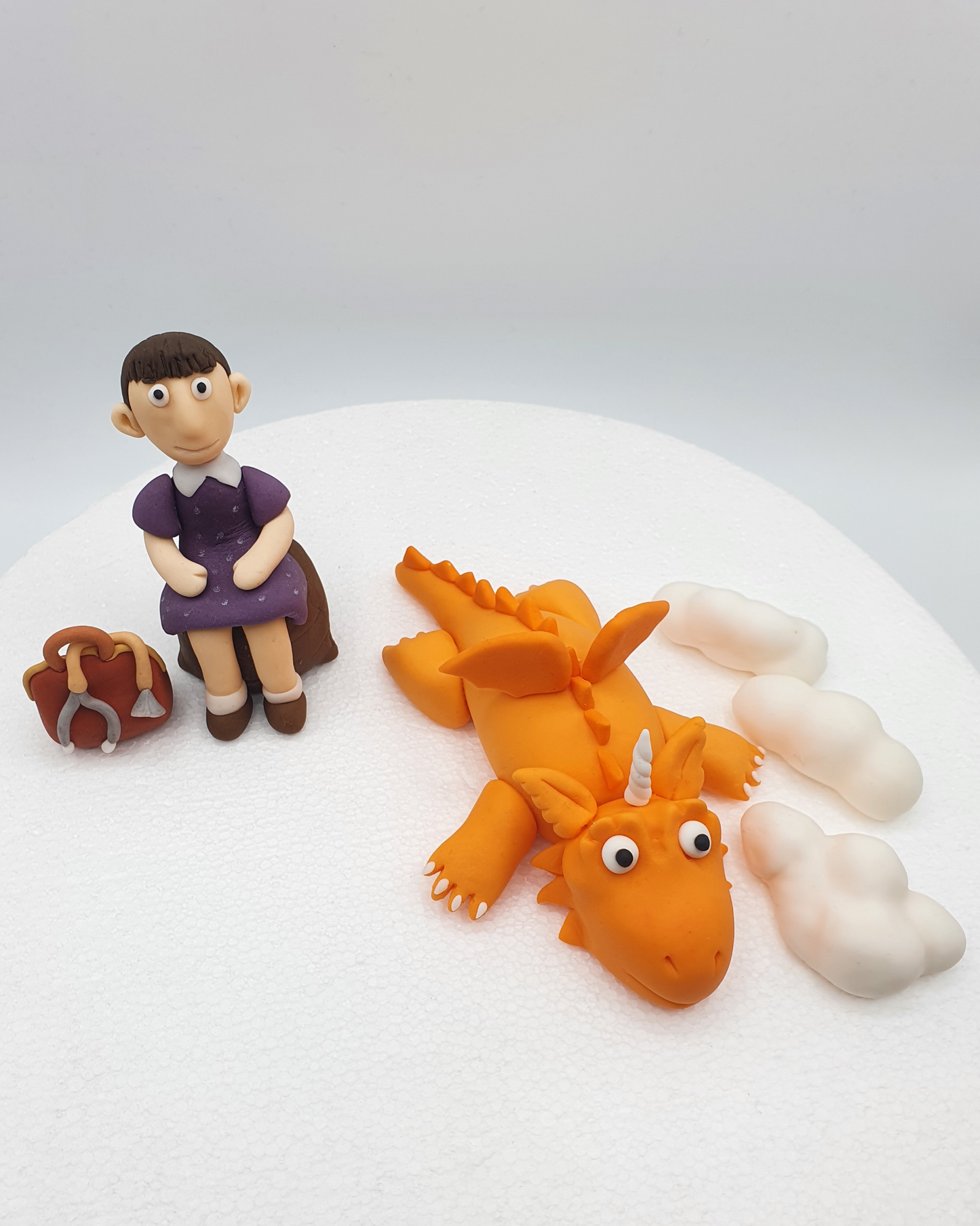 Zog Inspired (Unofficial) Edible Fondant Cake Toppers